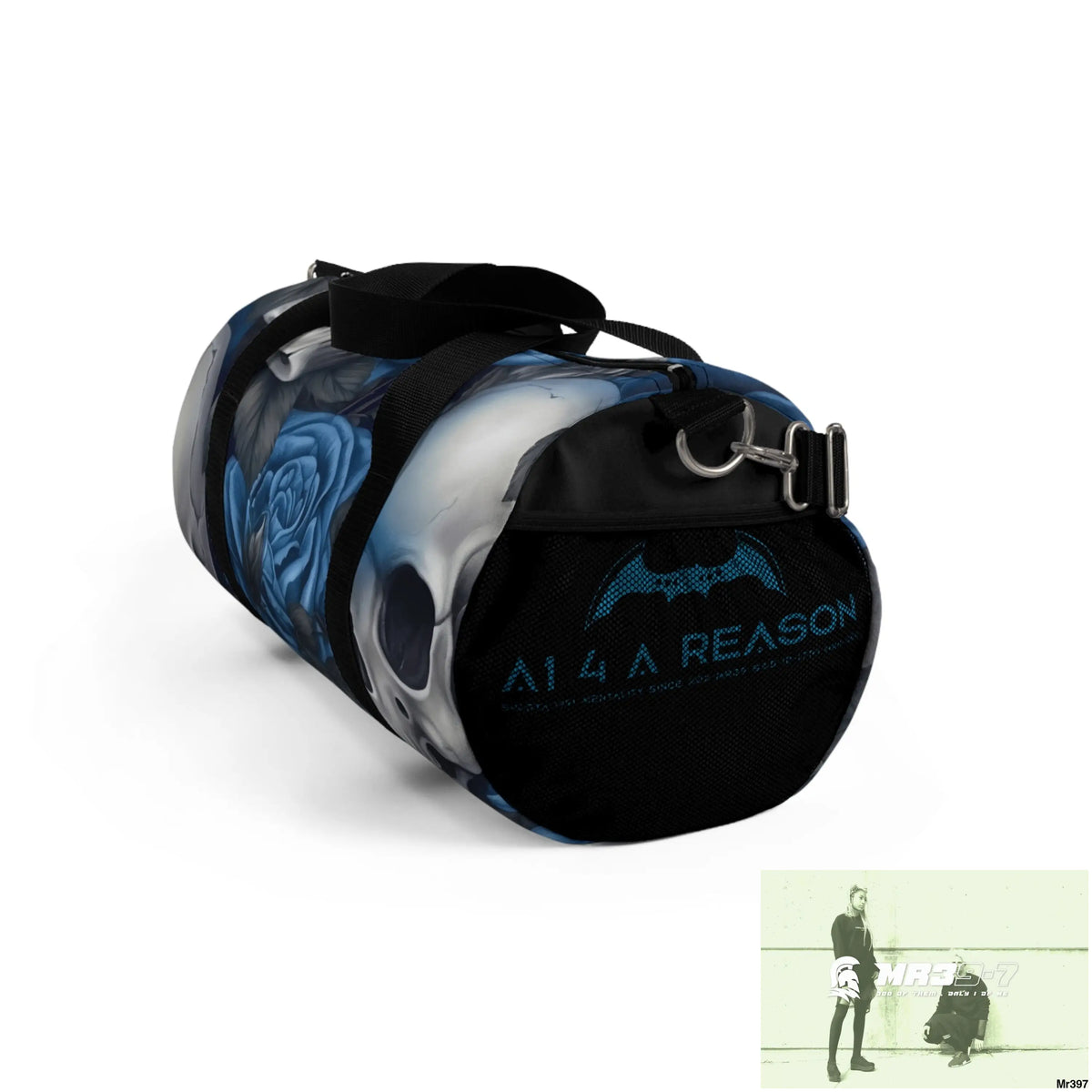 A1 4 A Reason Gothic Skulls & roses Duffel Bag Bags