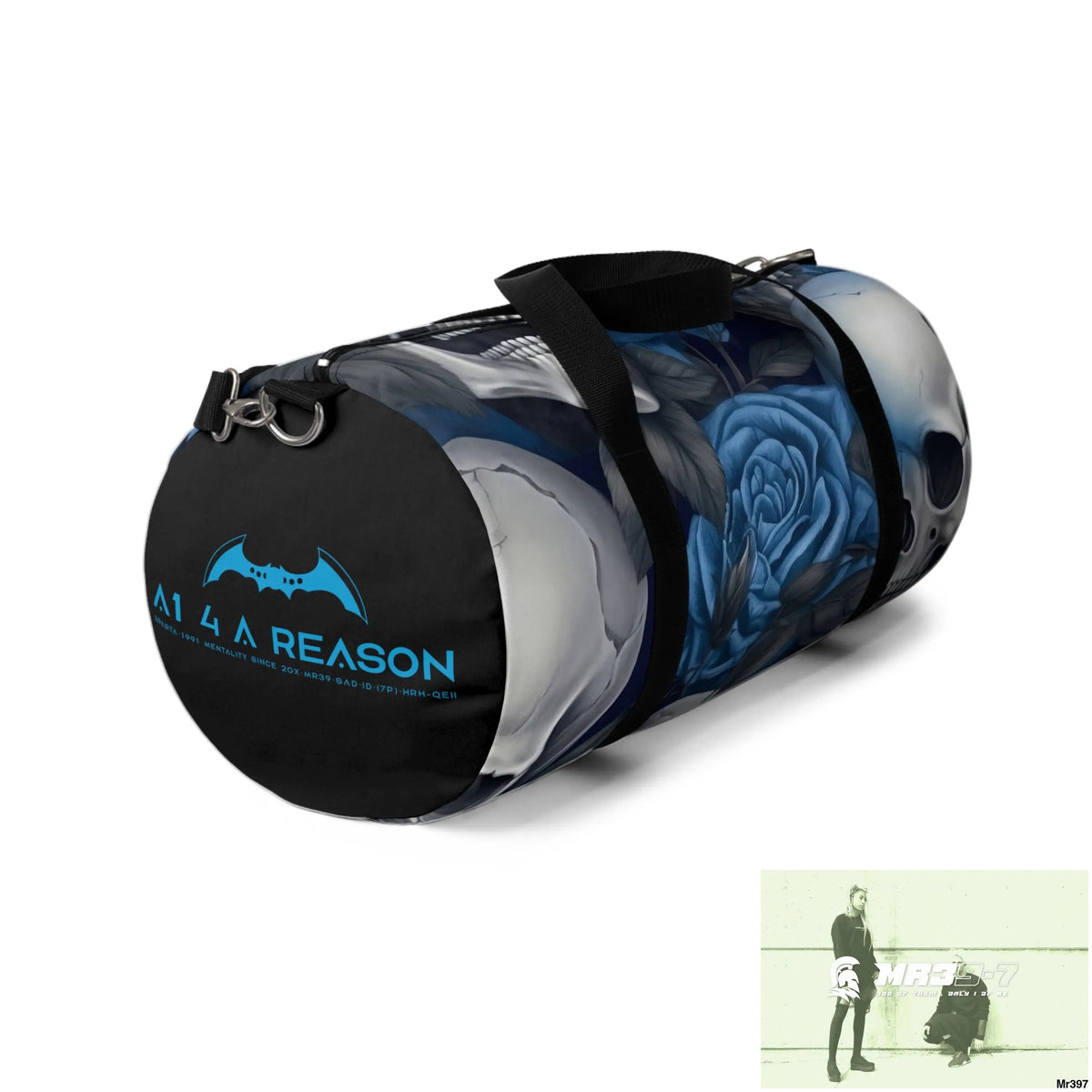 A1 4 A Reason Gothic Skulls & roses Duffel Bag Bags