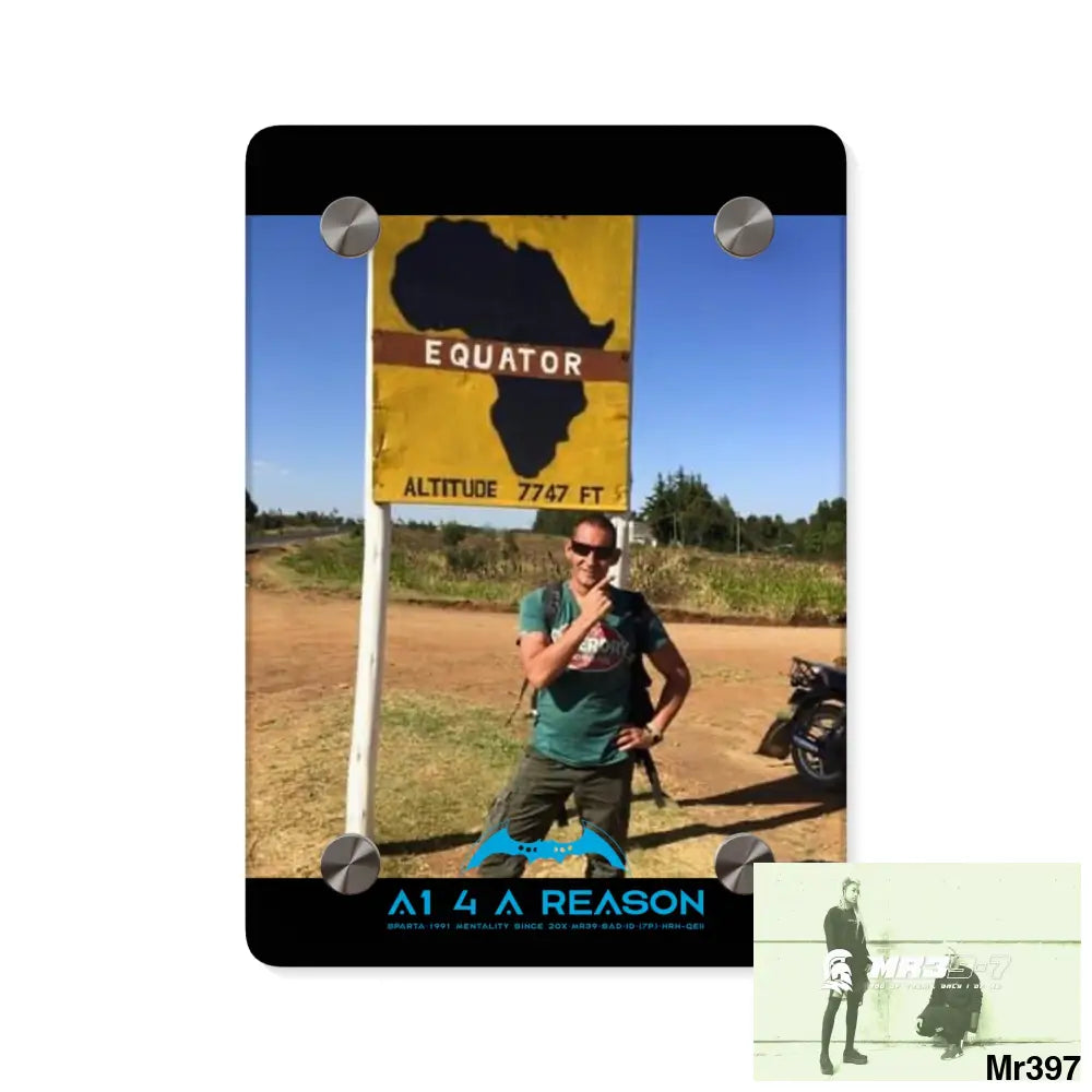 A1 4 A Reason Kenya Equator Tactical pick up 2015 Acrylic Wall Art Panels Home Decor