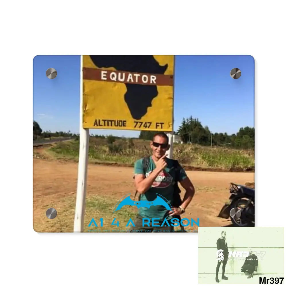 A1 4 A Reason Kenya Equator Tactical pick up 2015 Acrylic Wall Art Panels Home Decor