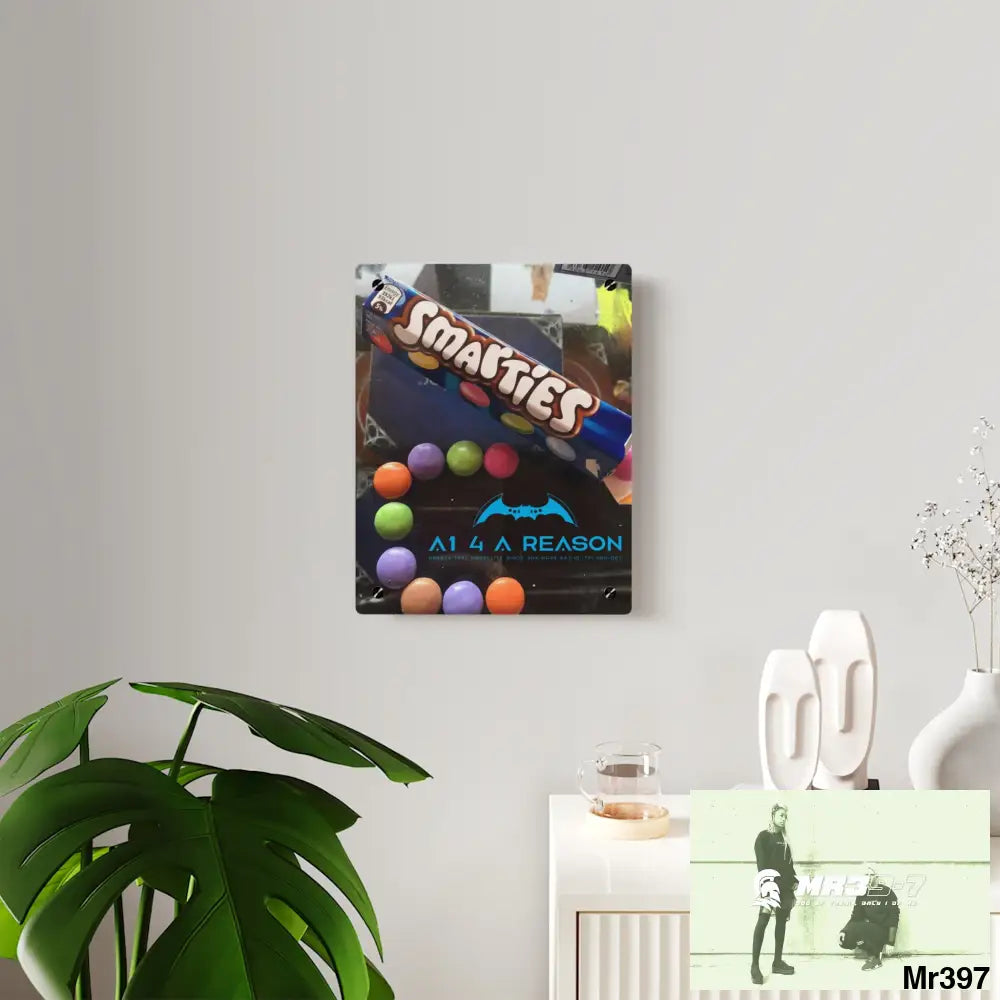 A1 4 A Reason Kenya into Barmouth Off Train 2015.C3D Smarties Acrylic Wall Art Panels Home Decor