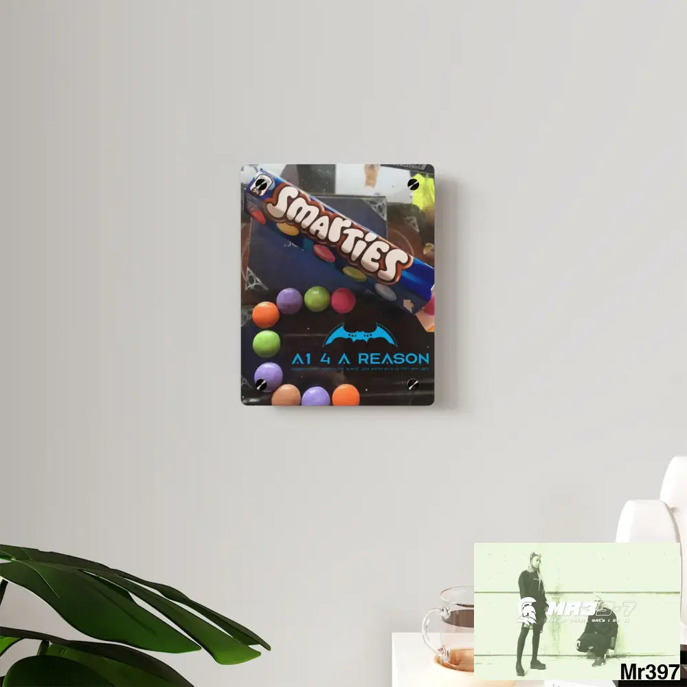 A1 4 A Reason Kenya into Barmouth Off Train 2015.C3D Smarties Acrylic Wall Art Panels Home Decor