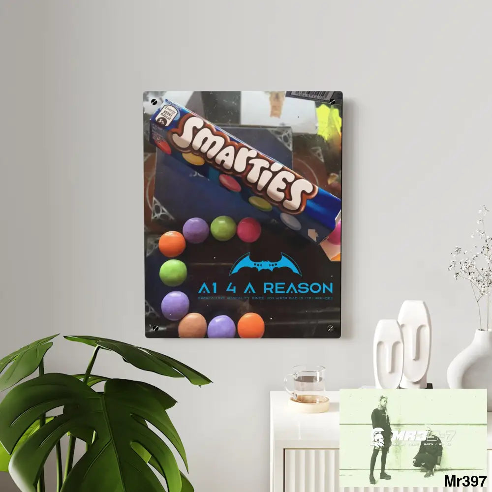 A1 4 A Reason Kenya into Barmouth Off Train 2015.C3D Smarties Acrylic Wall Art Panels Home Decor