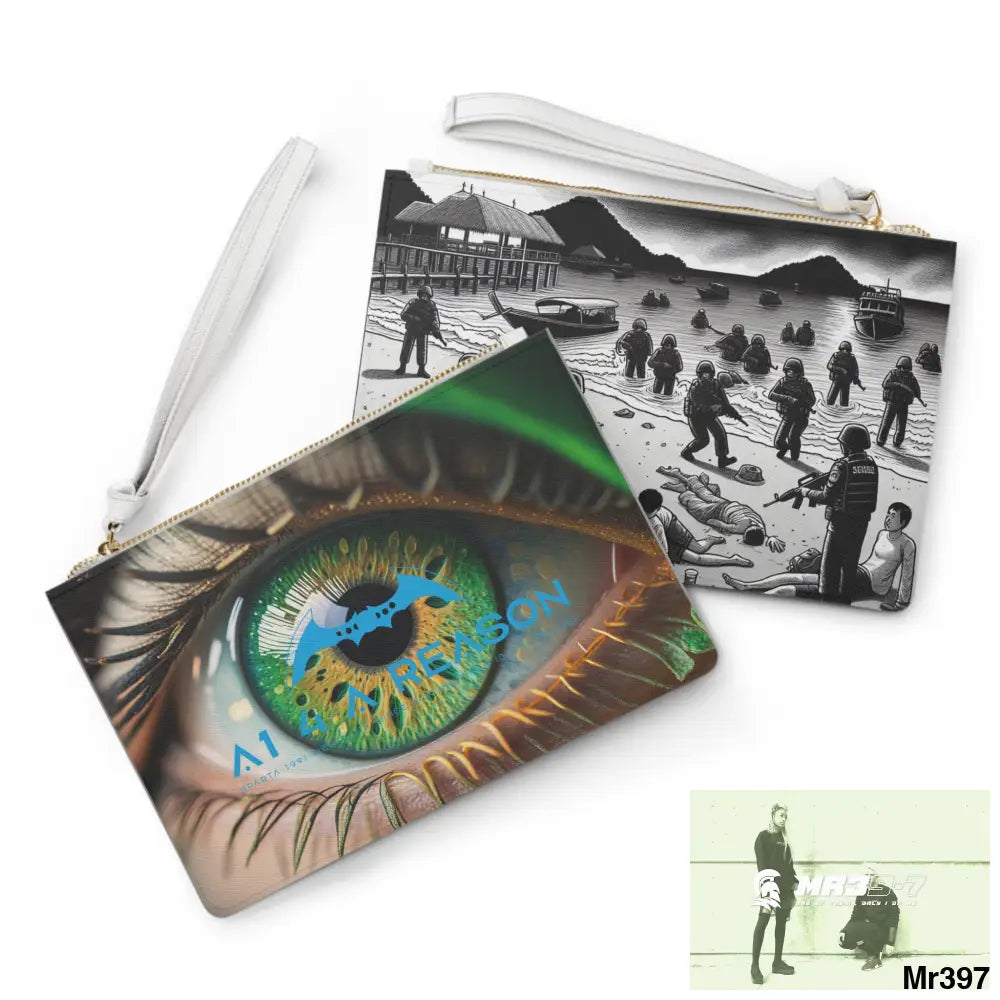 A1 4 A Reason Ladies - A1-WDW 2004 (Not everything is always in Black and White) Ladies Clutch Bag One size Bags