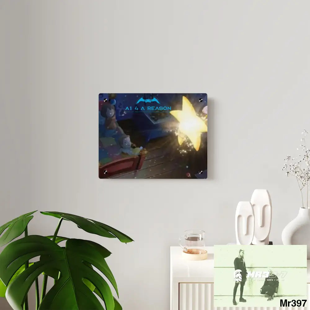 A1 4 A Reason Laura’s Star Acrylic Wall Art Panels Home Decor