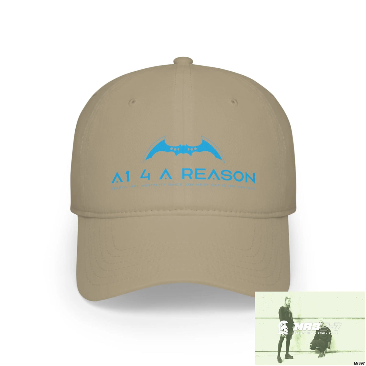 A1 4 A Reason Low Profile Baseball Cap Khaki / One size Hats