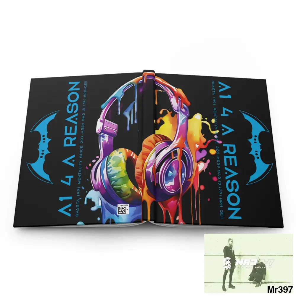 A1 4 A Reason Melting Headset Hardcover Journal Matte Journal Paper products