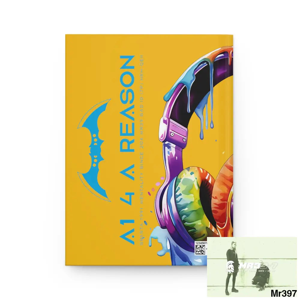 A1 4 A Reason Melting Headset Hardcover Journal Matte Journal Paper products