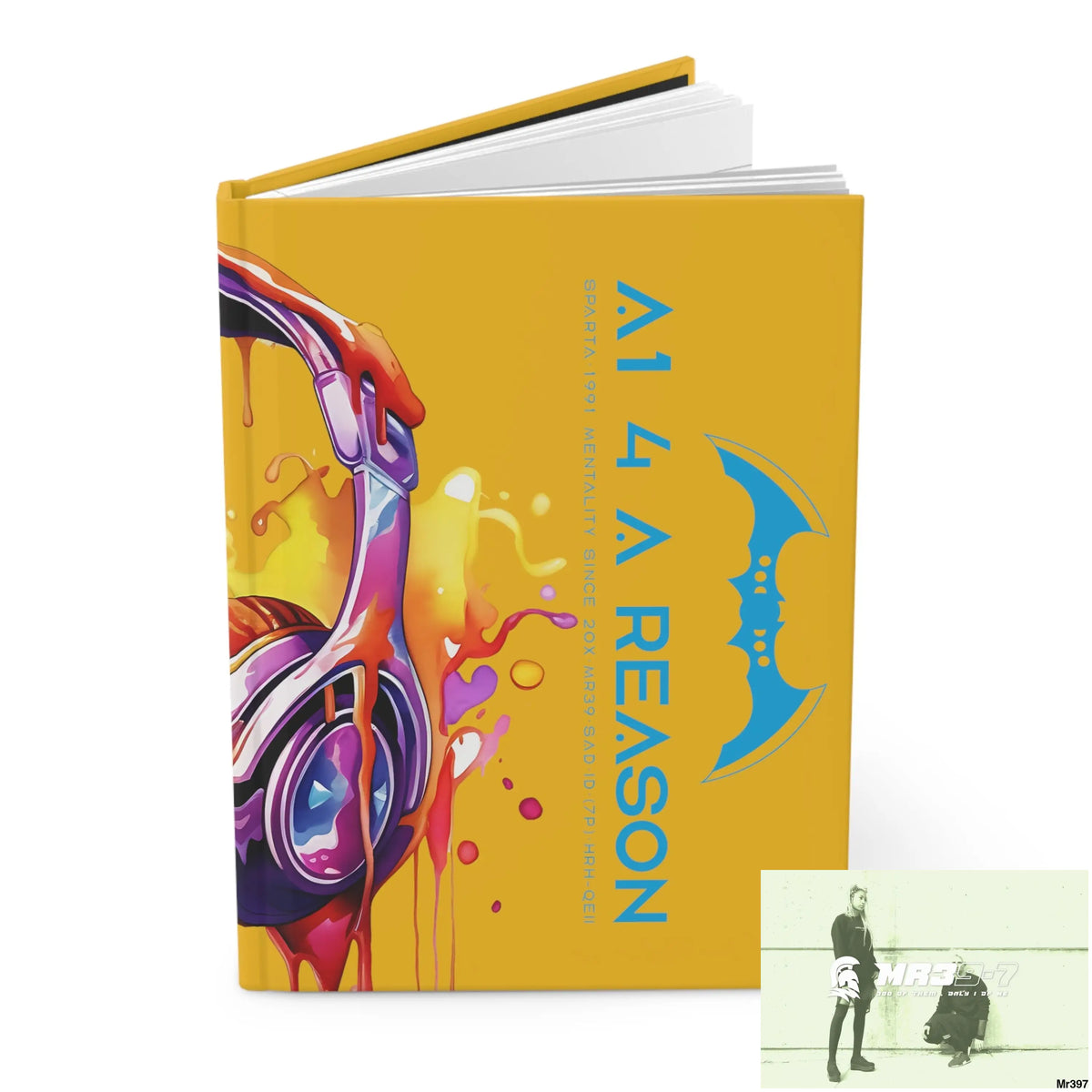 A1 4 A Reason Melting Headset Hardcover Journal Matte Journal Paper products