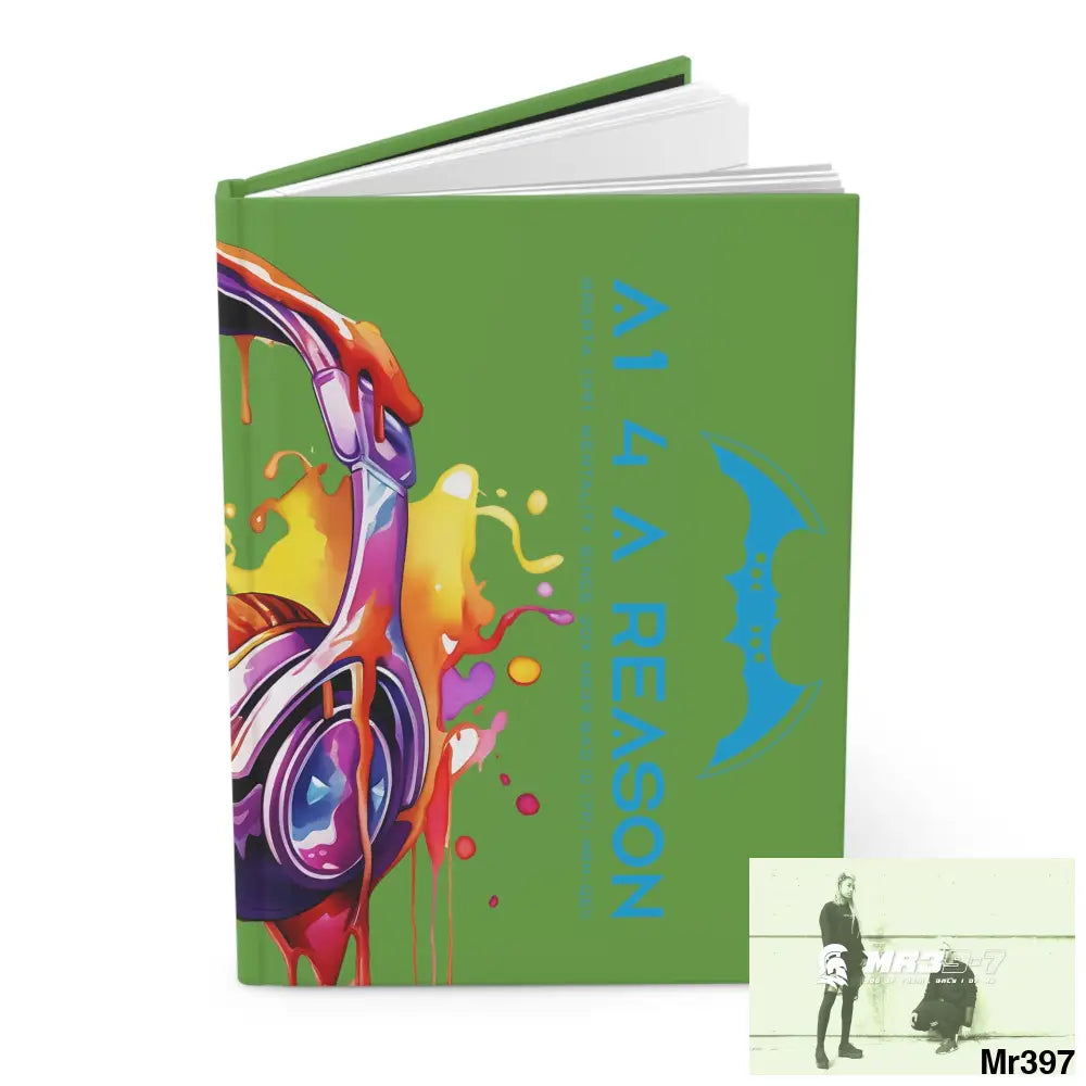 A1 4 A Reason Melting Headset Hardcover Journal Matte Journal Paper products