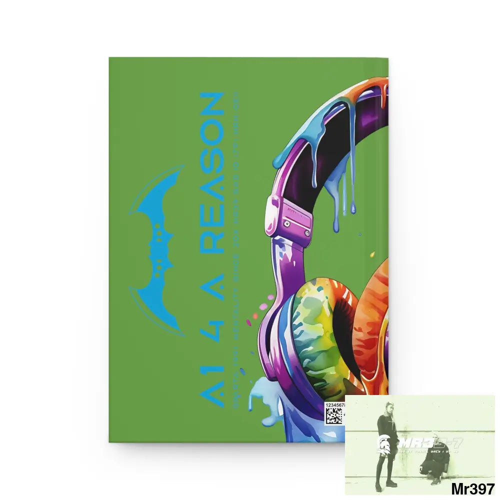 A1 4 A Reason Melting Headset Hardcover Journal Matte Journal Paper products