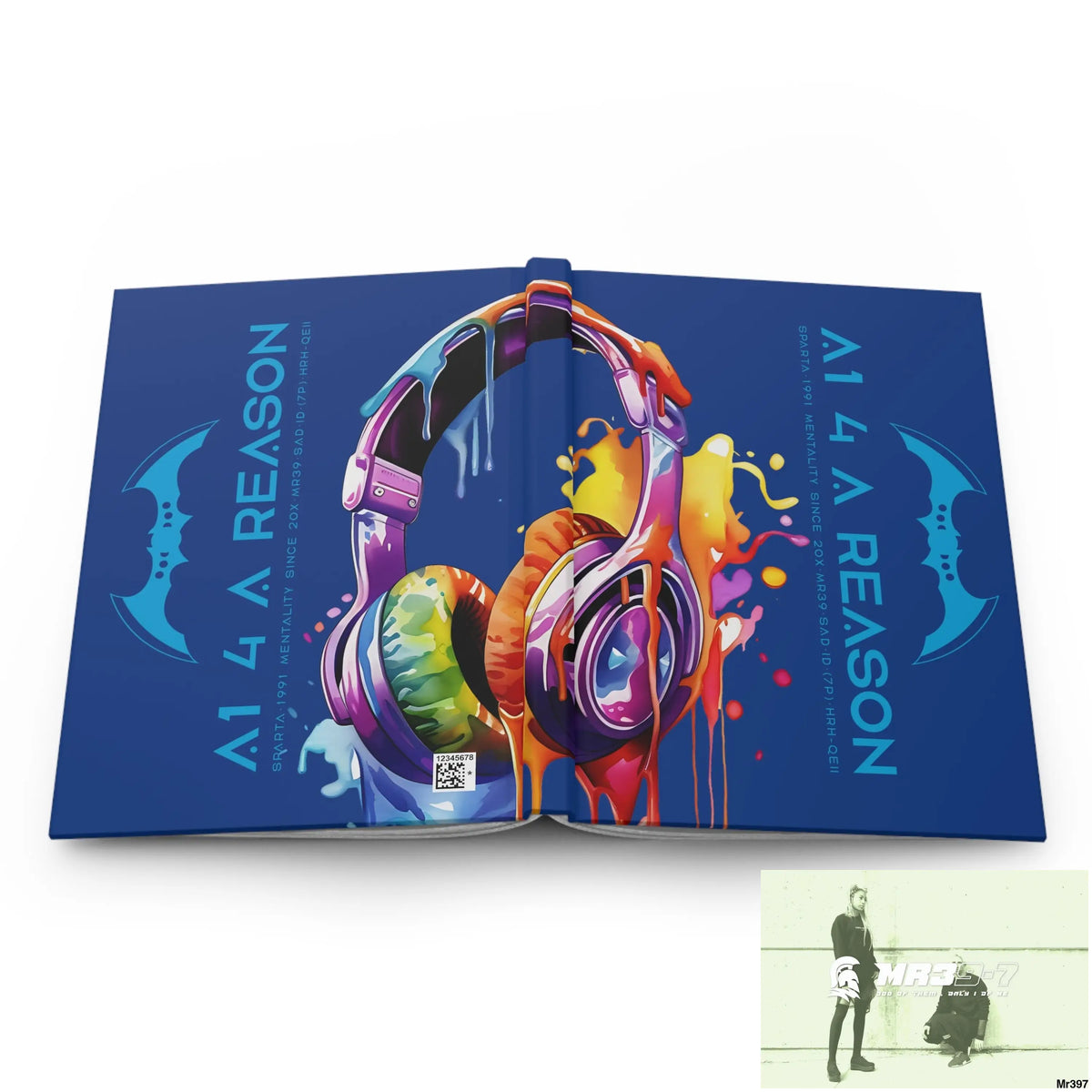 A1 4 A Reason Melting Headset Hardcover Journal Matte Journal Paper products