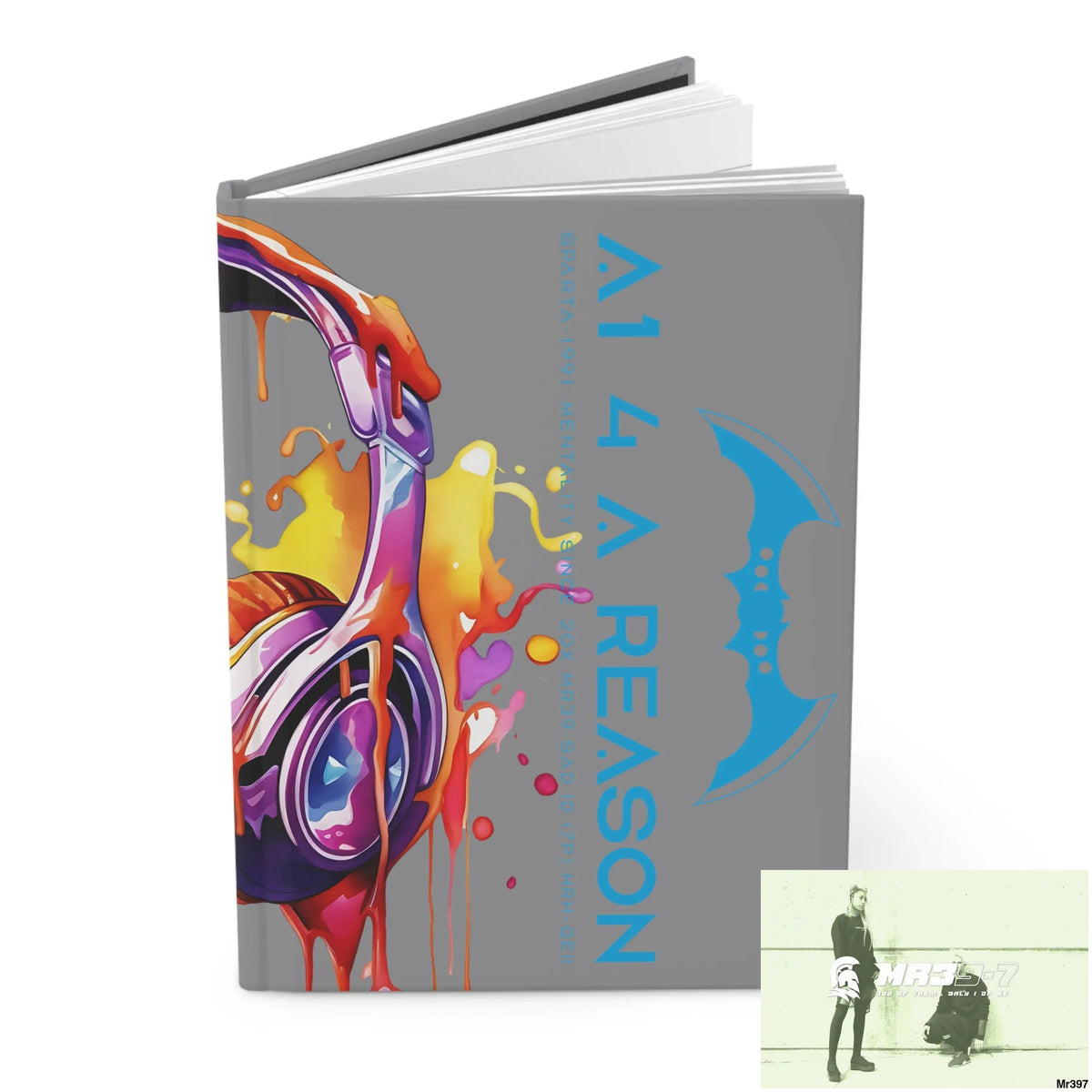 A1 4 A Reason Melting Headset Hardcover Journal Matte Journal Paper products