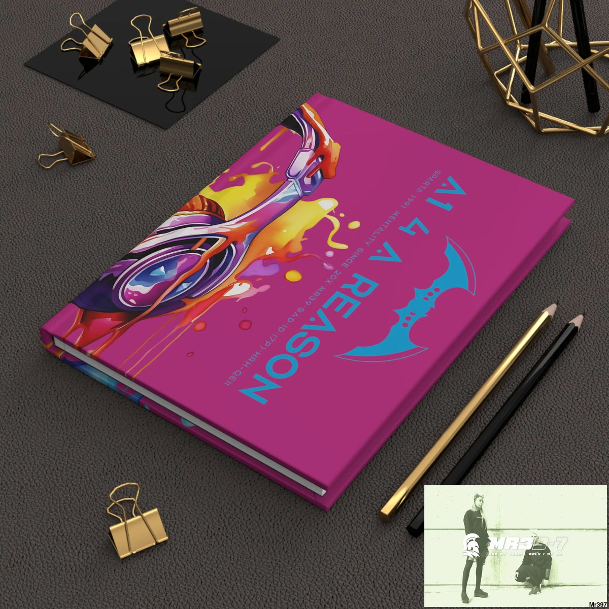 A1 4 A Reason Melting Headset Hardcover Journal Matte Journal Paper products