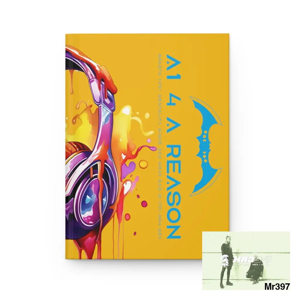 A1 4 A Reason Melting Headset Hardcover Journal Matte Journal Paper products
