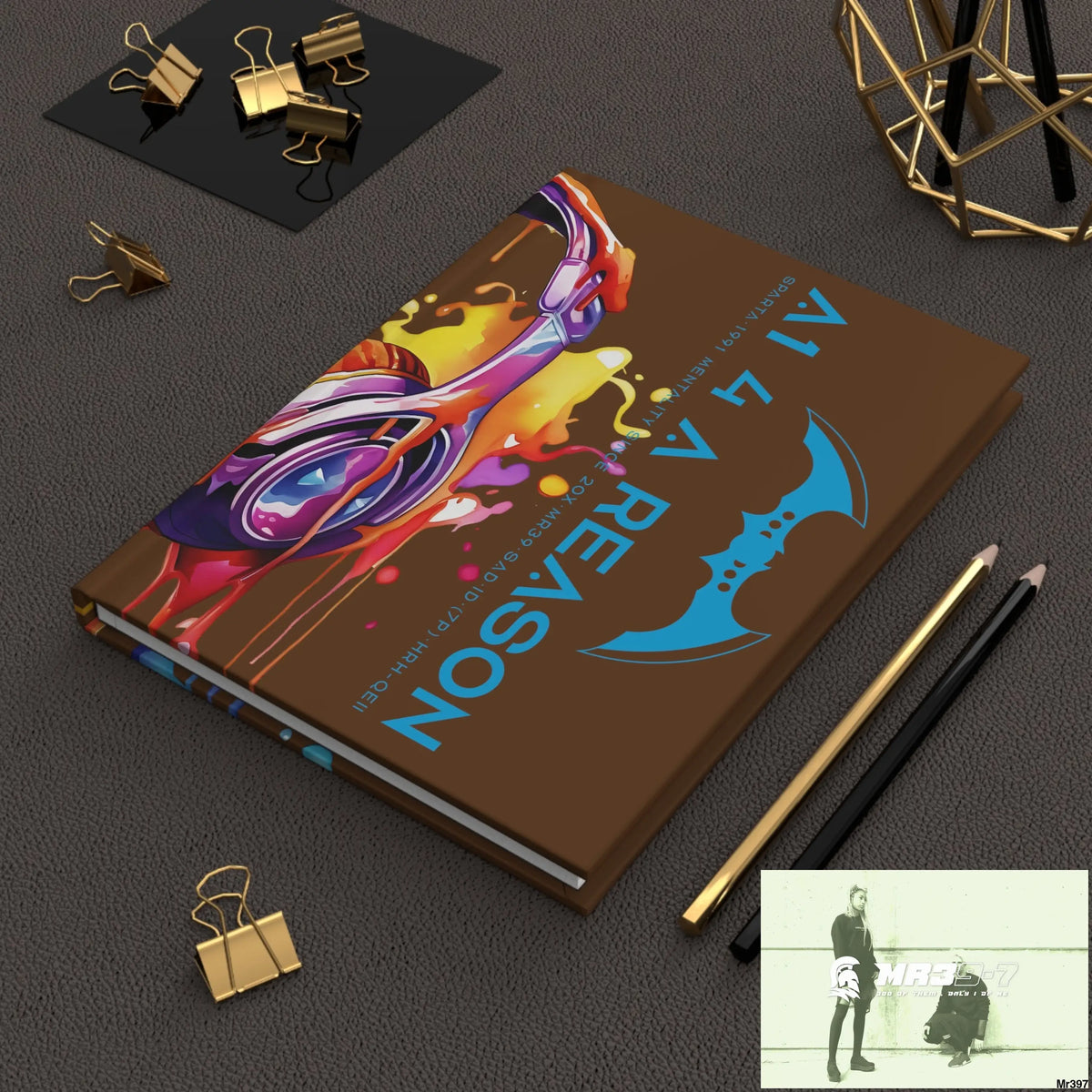 A1 4 A Reason Melting Headset Hardcover Journal Matte Journal Paper products