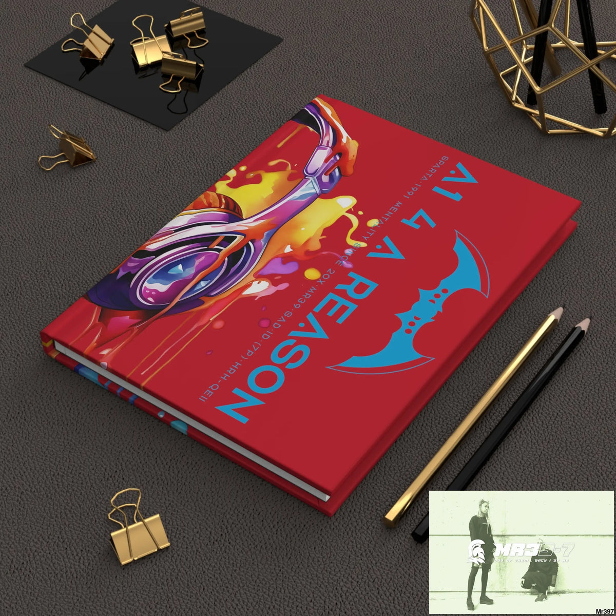 A1 4 A Reason Melting Headset Hardcover Journal Matte Journal Paper products