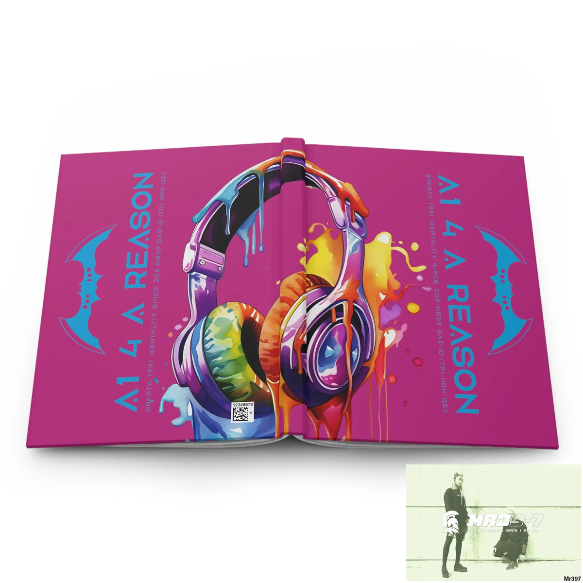 A1 4 A Reason Melting Headset Hardcover Journal Matte Journal Paper products
