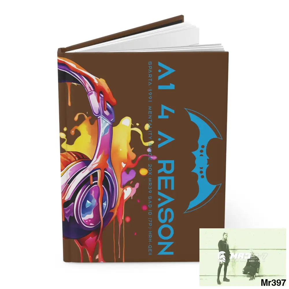 A1 4 A Reason Melting Headset Hardcover Journal Matte Journal Paper products
