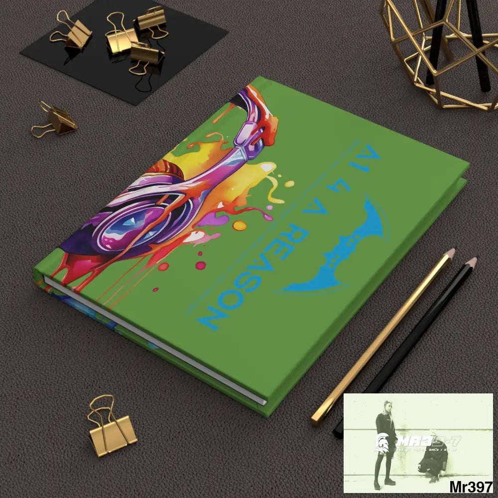 A1 4 A Reason Melting Headset Hardcover Journal Matte Journal Paper products
