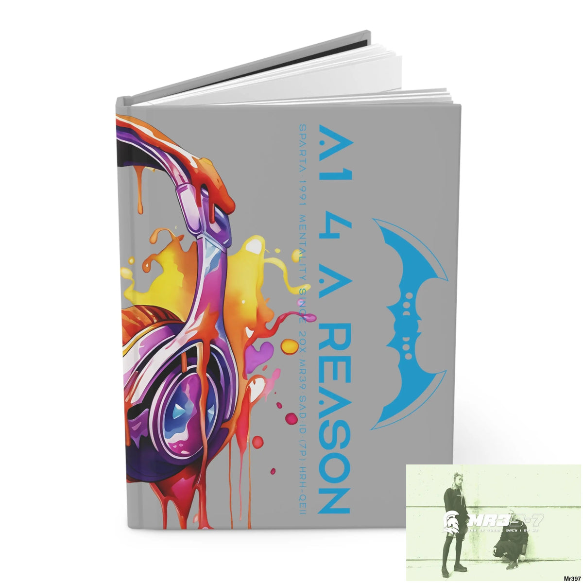 A1 4 A Reason Melting Headset Hardcover Journal Matte Journal Paper products