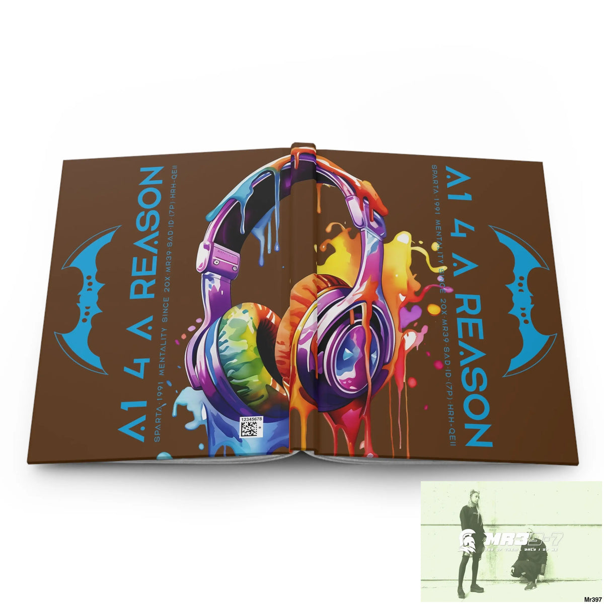 A1 4 A Reason Melting Headset Hardcover Journal Matte Journal Paper products