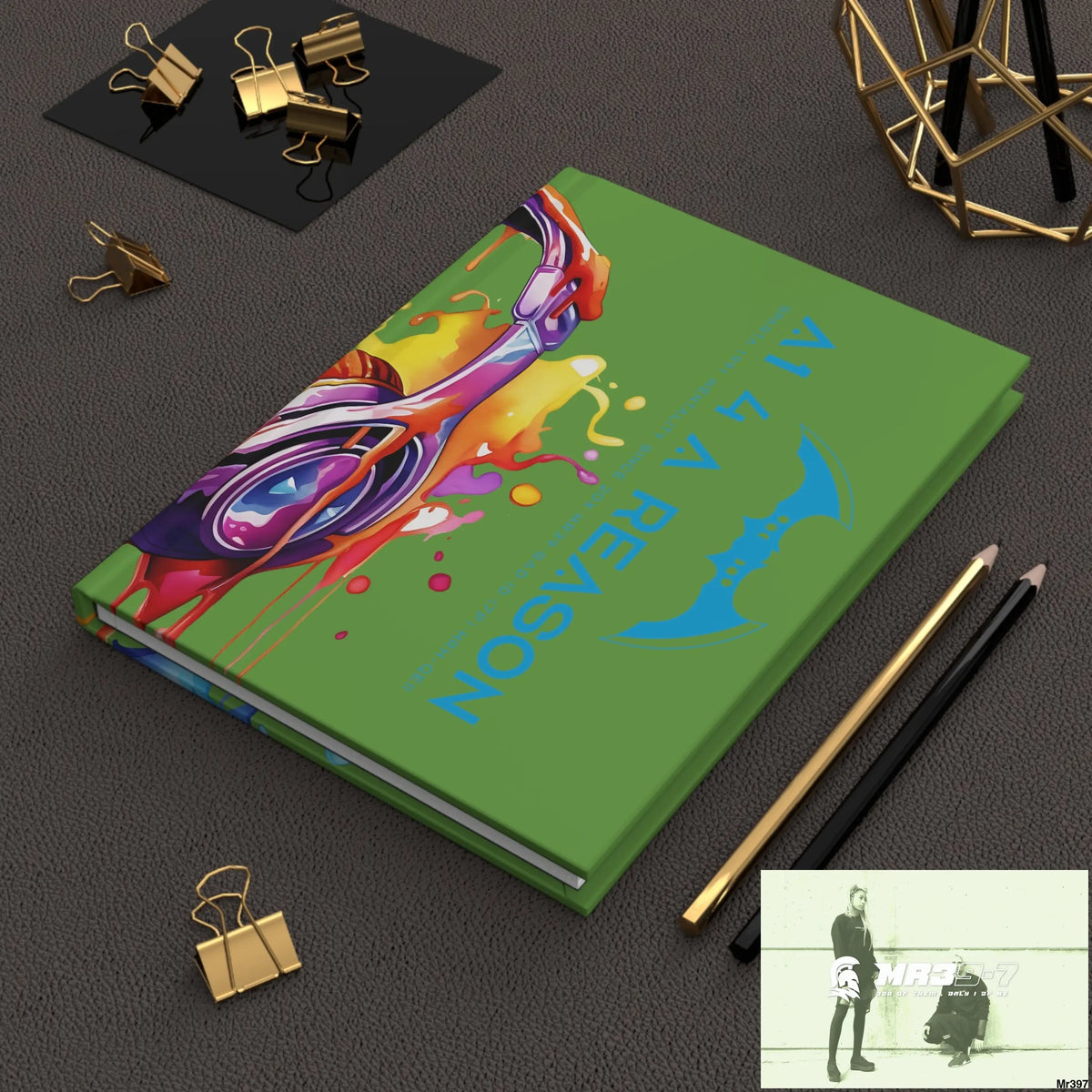 A1 4 A Reason Melting Headset Hardcover Journal Matte Journal Paper products