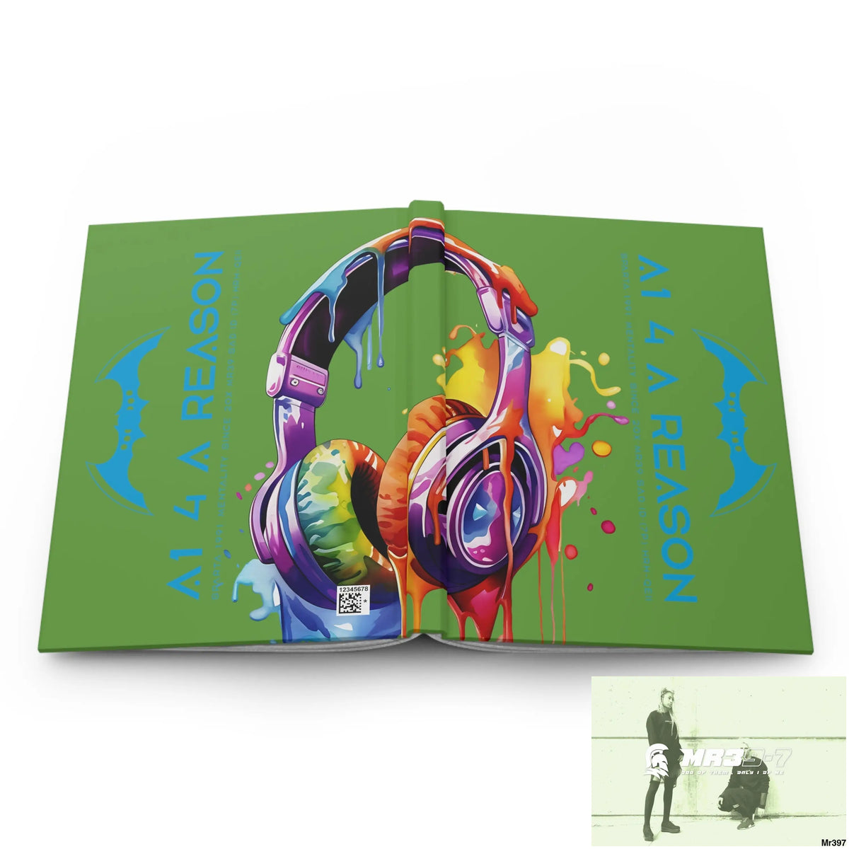 A1 4 A Reason Melting Headset Hardcover Journal Matte Journal Paper products