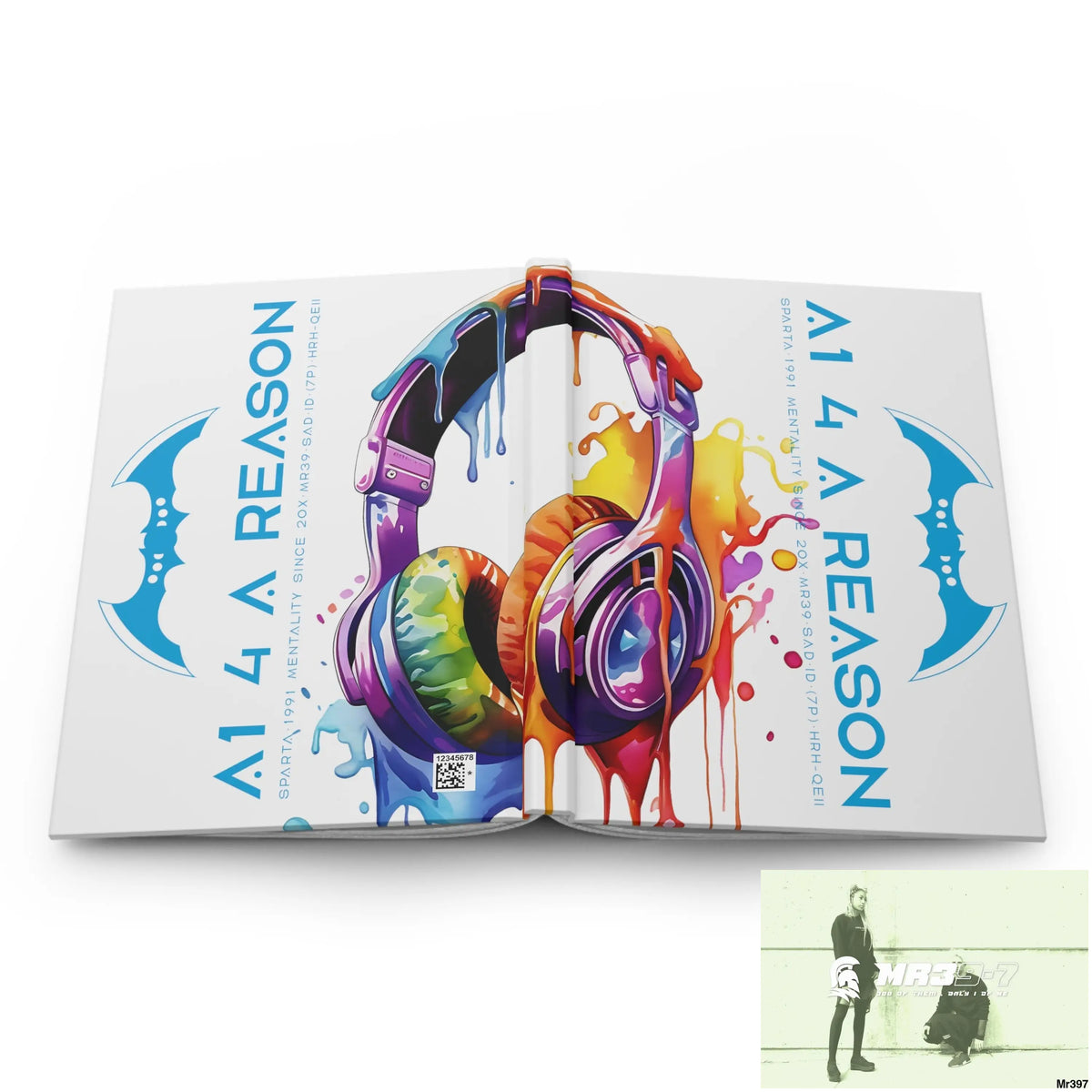 A1 4 A Reason Melting Headset Hardcover Journal Matte Journal Paper products