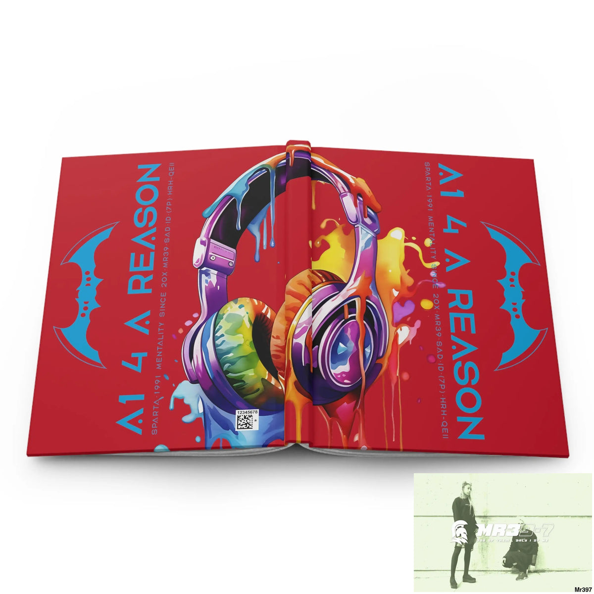 A1 4 A Reason Melting Headset Hardcover Journal Matte Journal Paper products