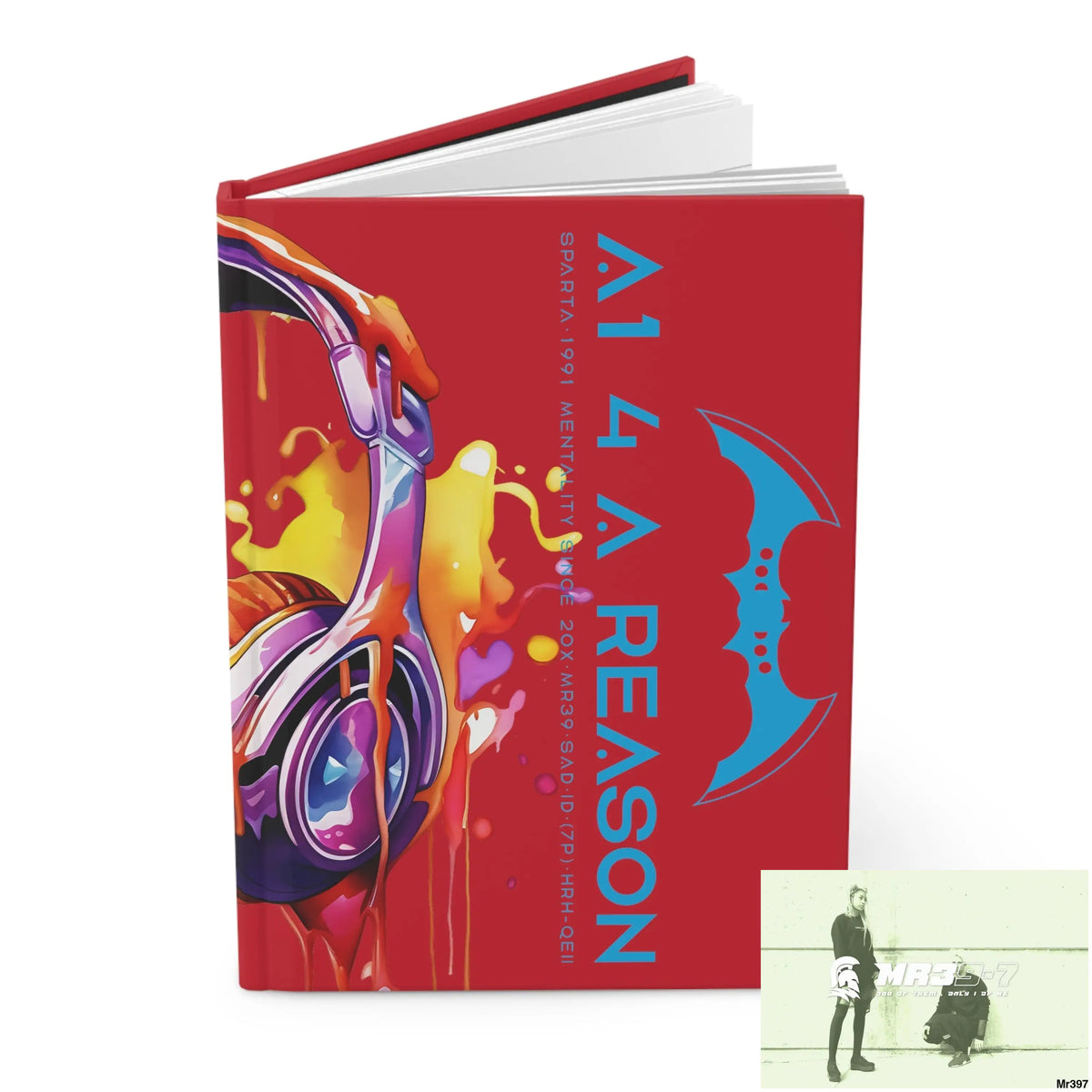 A1 4 A Reason Melting Headset Hardcover Journal Matte Journal Paper products