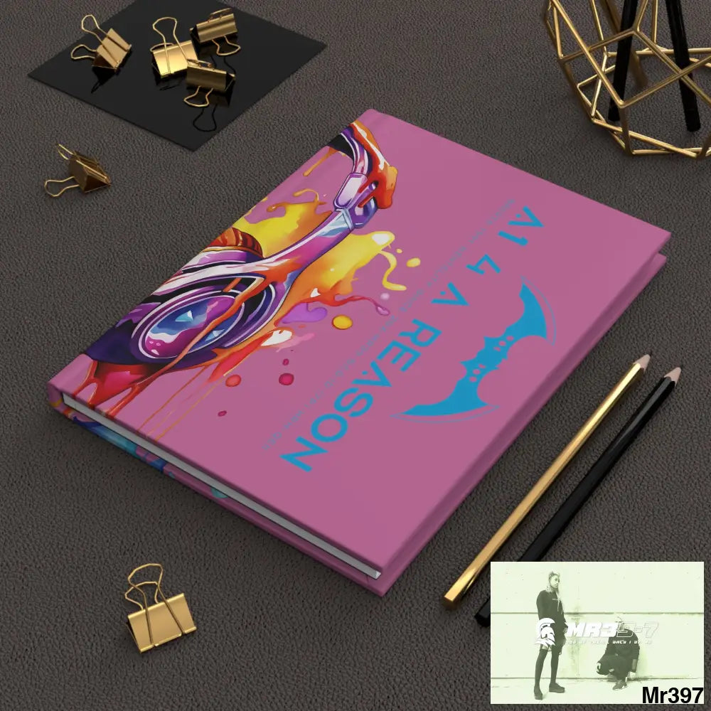 A1 4 A Reason Melting Headset Hardcover Journal Matte Journal Paper products