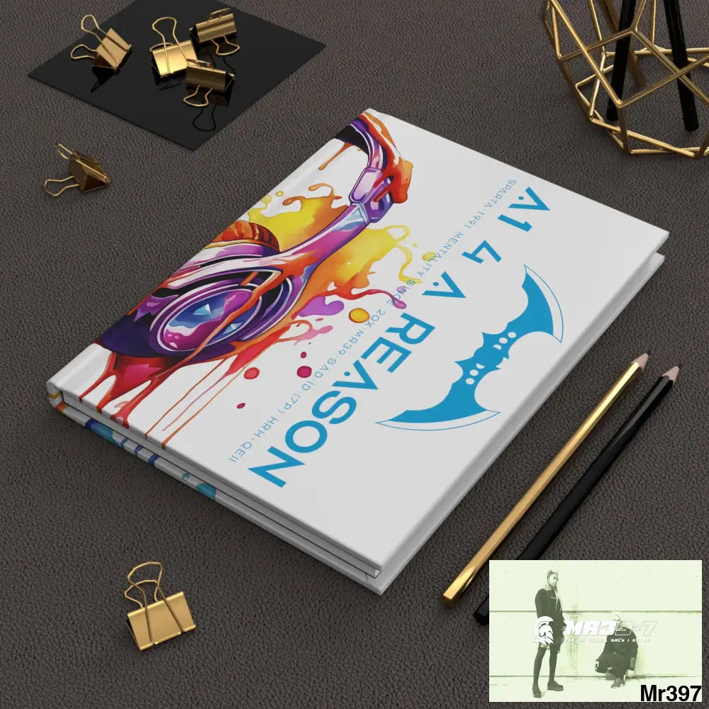 A1 4 A Reason Melting Headset Hardcover Journal Matte Journal Paper products