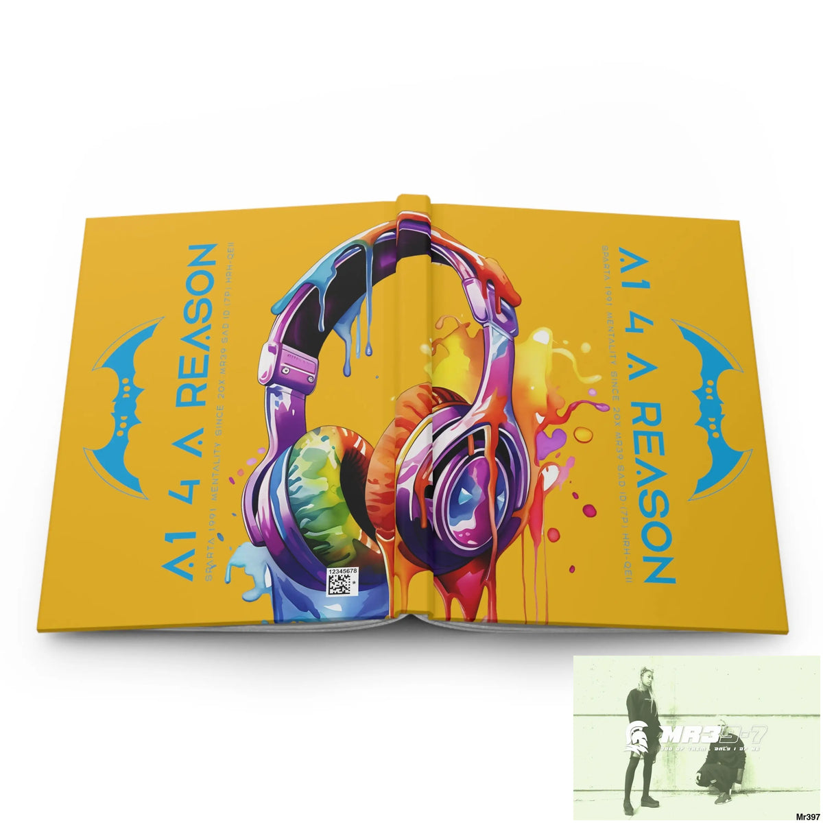 A1 4 A Reason Melting Headset Hardcover Journal Matte Journal Paper products