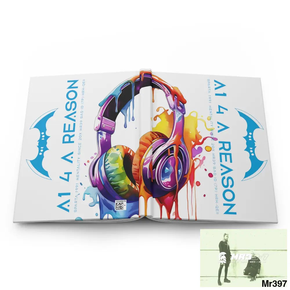 A1 4 A Reason Melting Headset Hardcover Journal Matte Journal Paper products