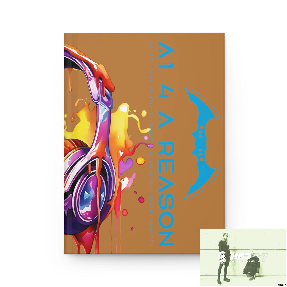 A1 4 A Reason Melting Headset Hardcover Journal Matte Journal Paper products