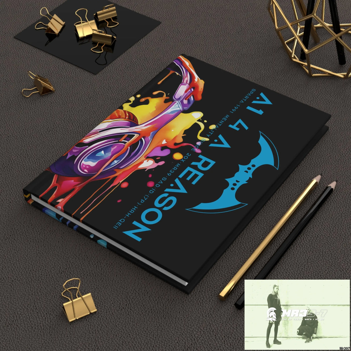 A1 4 A Reason Melting Headset Hardcover Journal Matte Journal Paper products