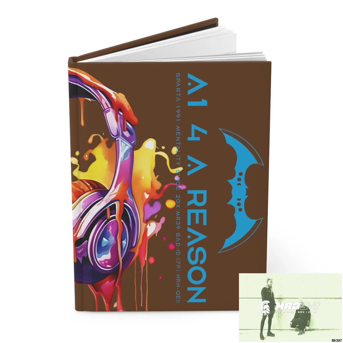 A1 4 A Reason Melting Headset Hardcover Journal Matte Journal Paper products