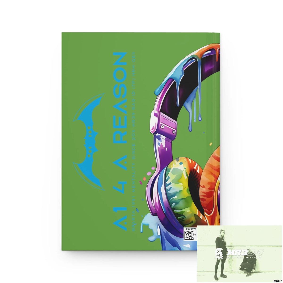 A1 4 A Reason Melting Headset Hardcover Journal Matte Journal Paper products