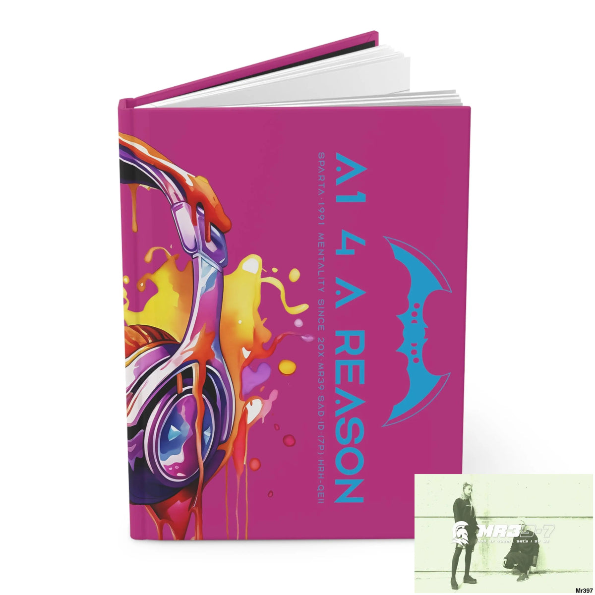 A1 4 A Reason Melting Headset Hardcover Journal Matte Journal Paper products