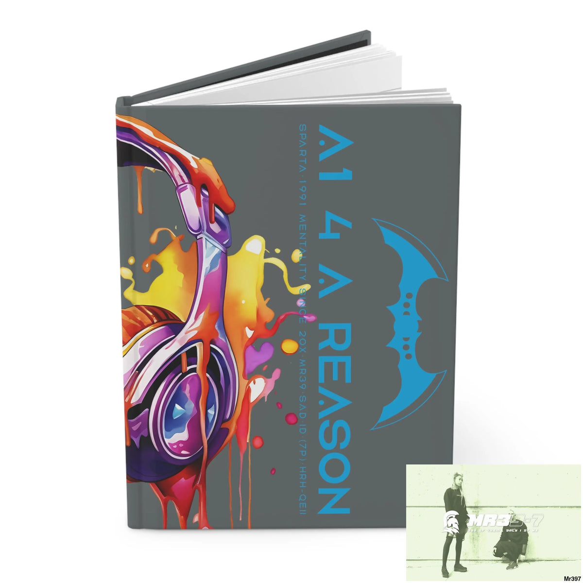 A1 4 A Reason Melting Headset Hardcover Journal Matte Journal Paper products