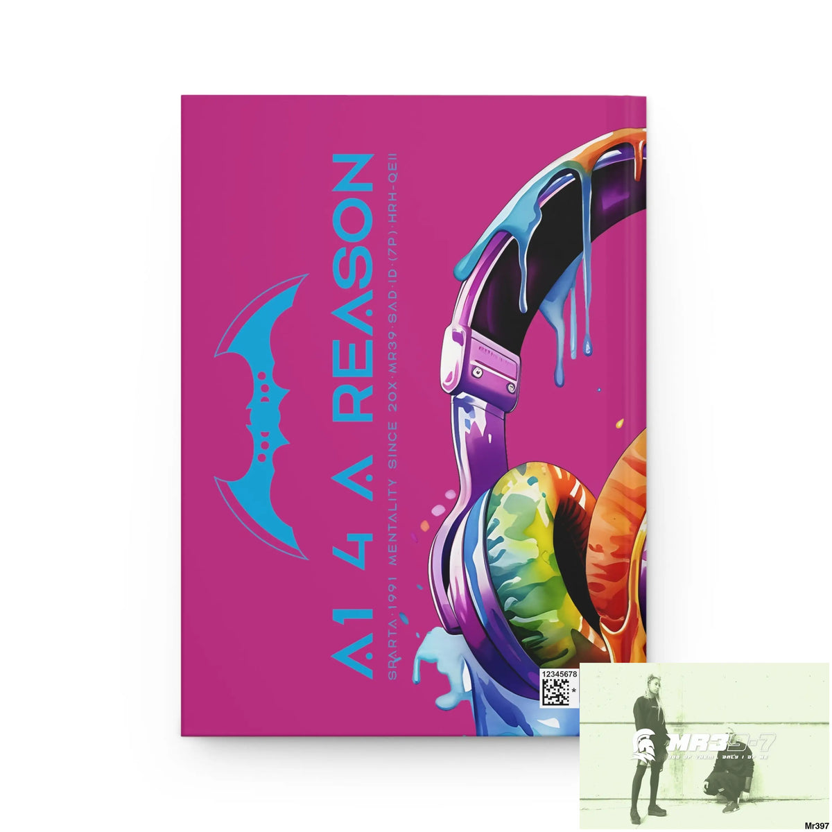 A1 4 A Reason Melting Headset Hardcover Journal Matte Journal Paper products