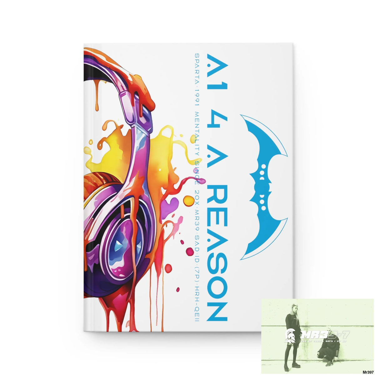 A1 4 A Reason Melting Headset Hardcover Journal Matte Journal Paper products