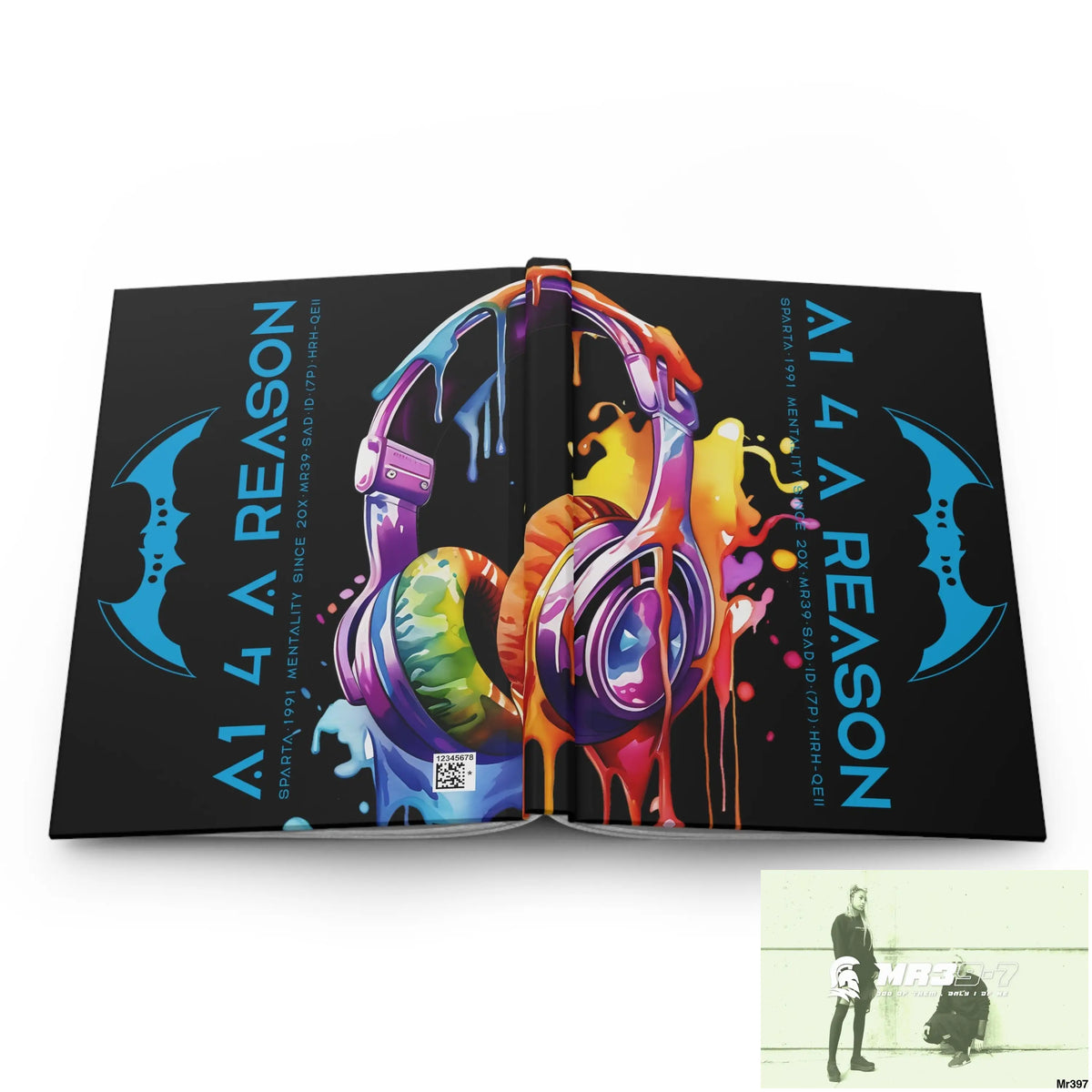 A1 4 A Reason Melting Headset Hardcover Journal Matte Journal Paper products