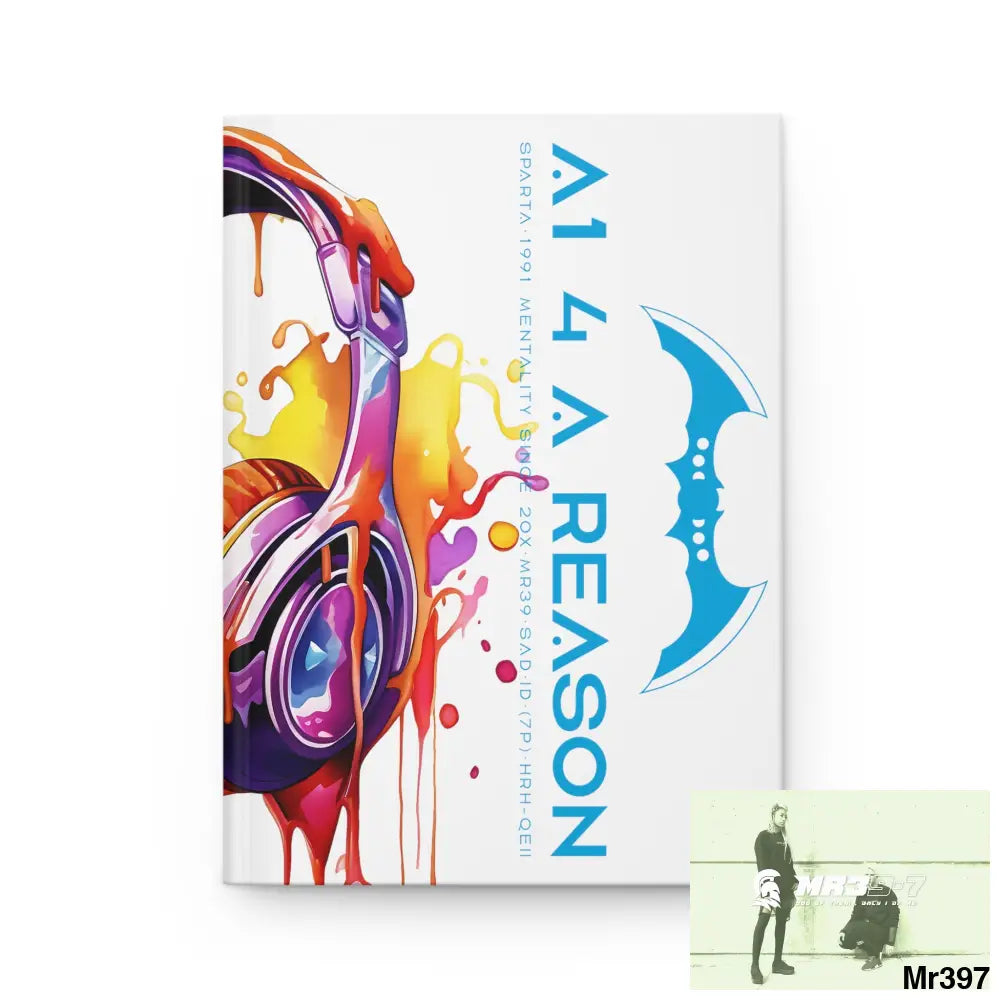 A1 4 A Reason Melting Headset Hardcover Journal Matte Journal Paper products