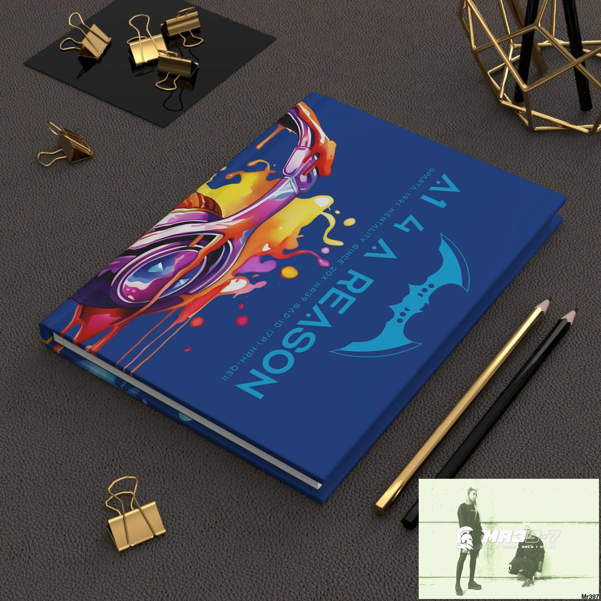 A1 4 A Reason Melting Headset Hardcover Journal Matte Journal Paper products
