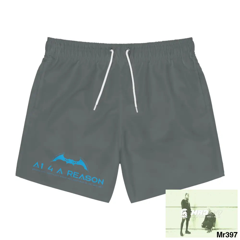 A1 4 A Reason Mens Swim Trunks (AOP) XL / Seam thread color automatically matched to design All Over Prints