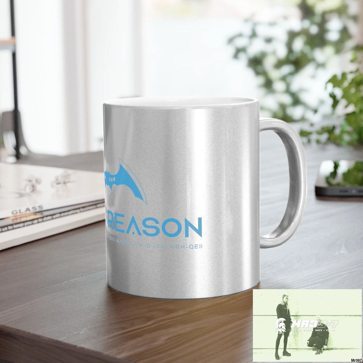 A1 4 A Reason Metallic Mug (Silver\Gold) 11oz / Silver Mug