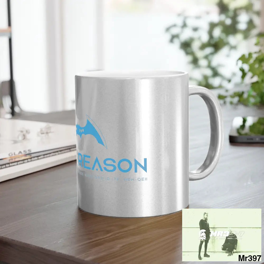 A1 4 A Reason Metallic Mug (Silver\Gold) 11oz / Silver Mug