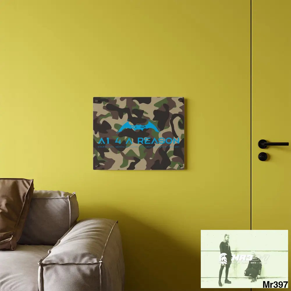 A1 4 A Reason Military Mentality 1991 Style Acrylic Wall Art Panels Home Decor